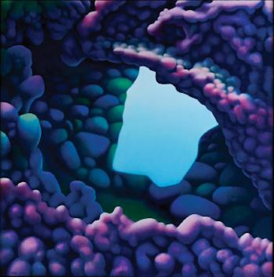 Lava flow cave by Michael Smither