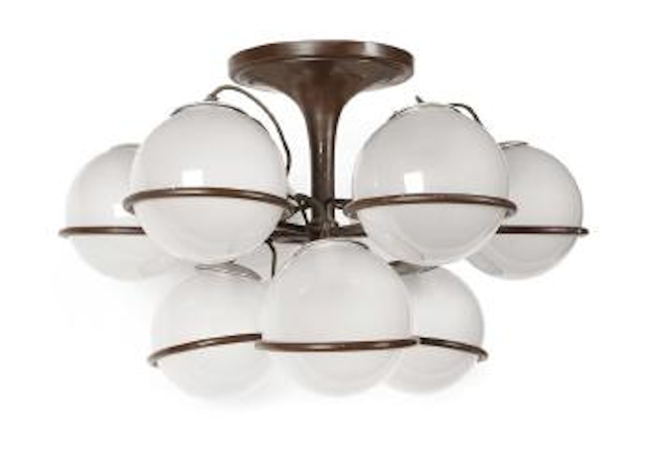 Lampadario mod. 2042/9 by Gino Sarfatti