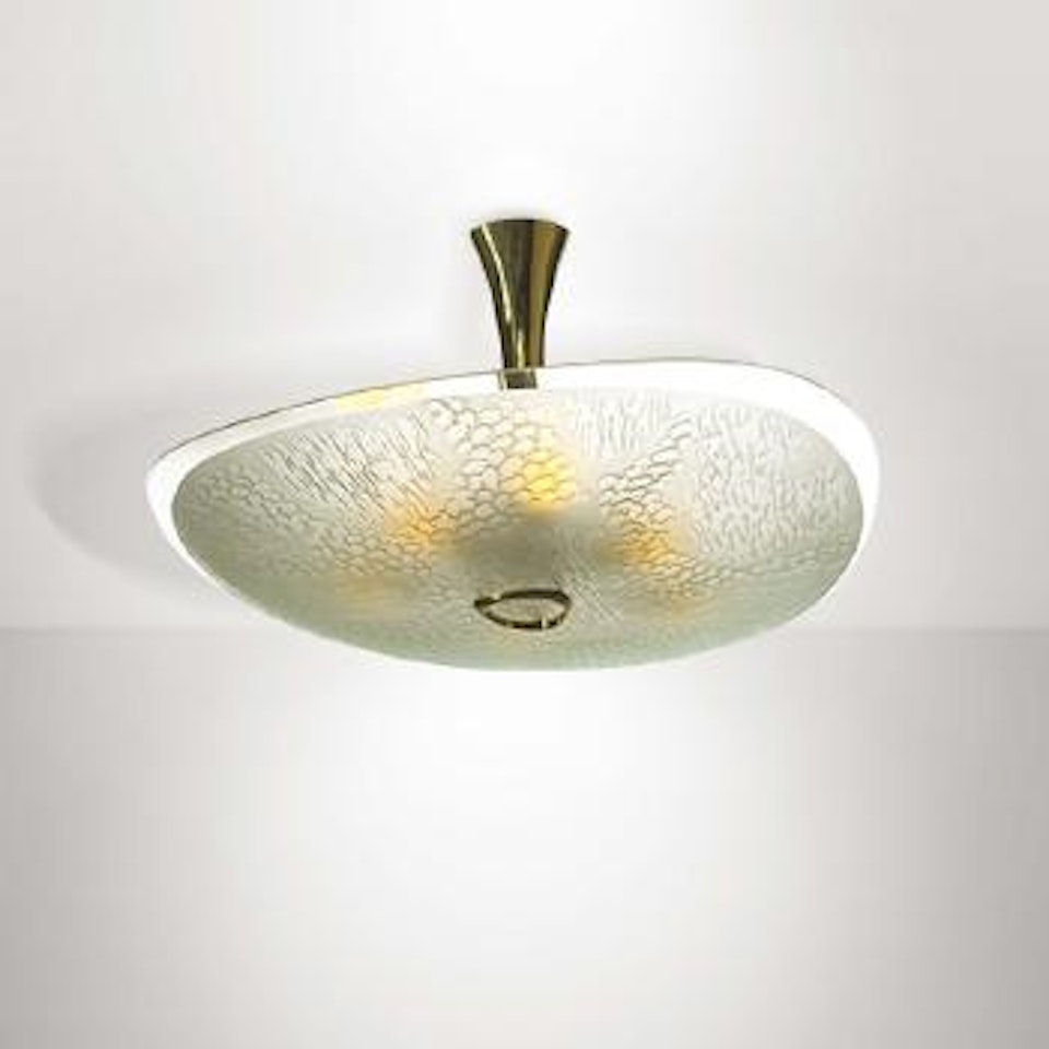 Lampada a sospensione mod. 2067 by Max Ingrand