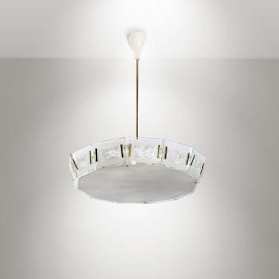 Lampada a sospensione by Max Ingrand
