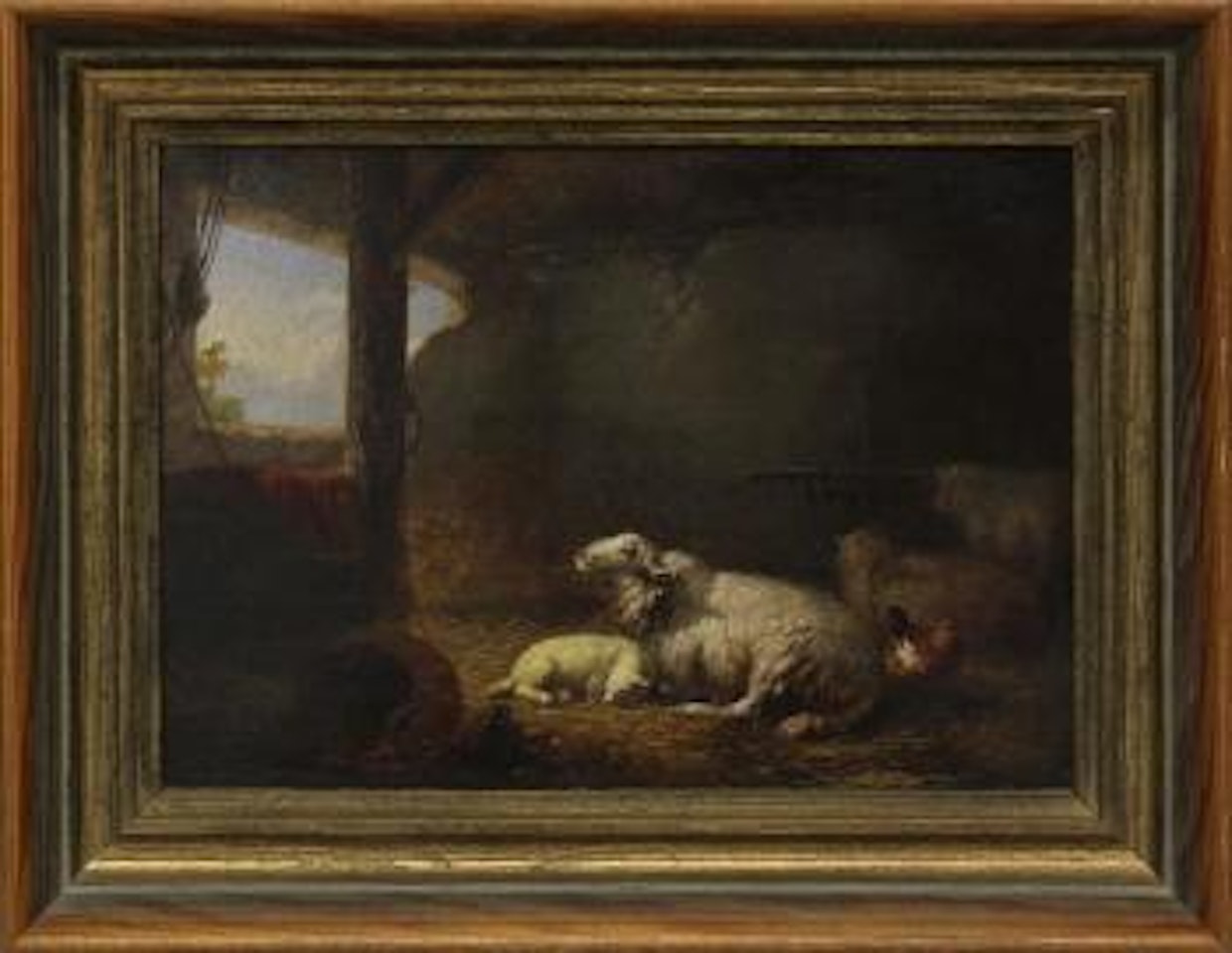Sheep by Eugène Joseph Verboeckhoven