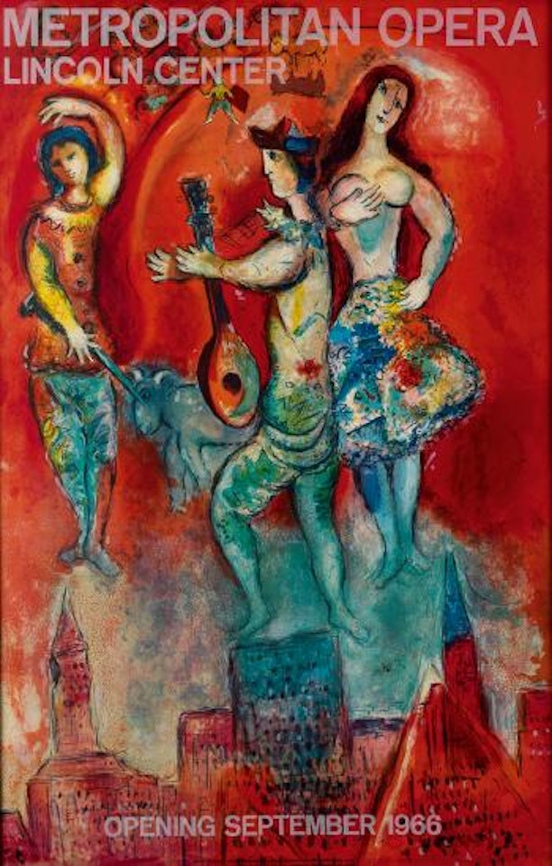 Metropolitan Opera / Carmen. 1966 by Marc Chagall