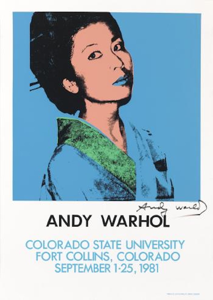 Andy Warhol / Colorado State University. 1981 by Andy Warhol