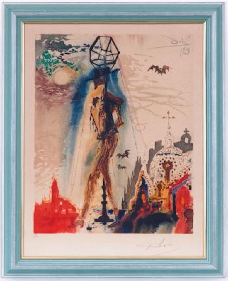 La dernière apparition de Don José by Salvador Dali
