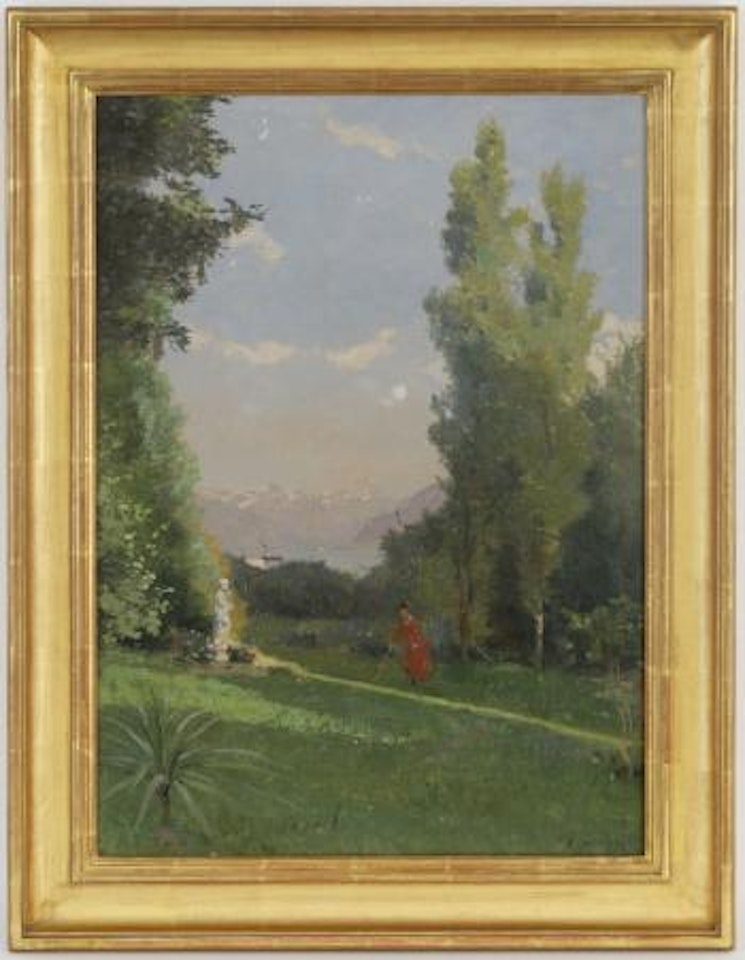 Parc animé sur les hauteurs de Clarens by François Bocion