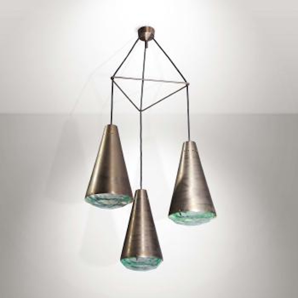 Lampadario mod. 2126 by Max Ingrand