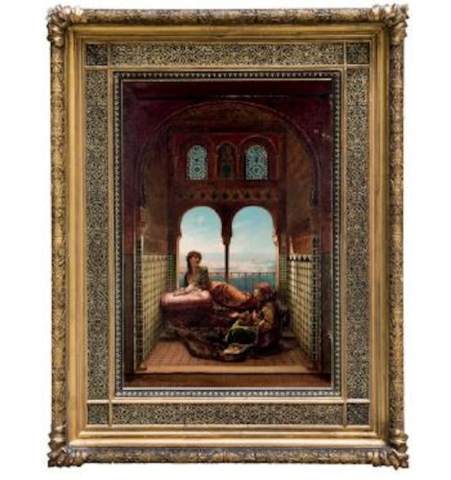Dans le Harem by Edouard Frederic W. Richter