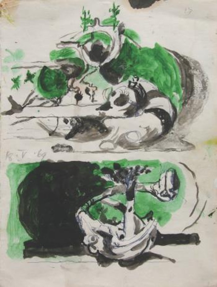 Study of tree forms by Graham Sutherland