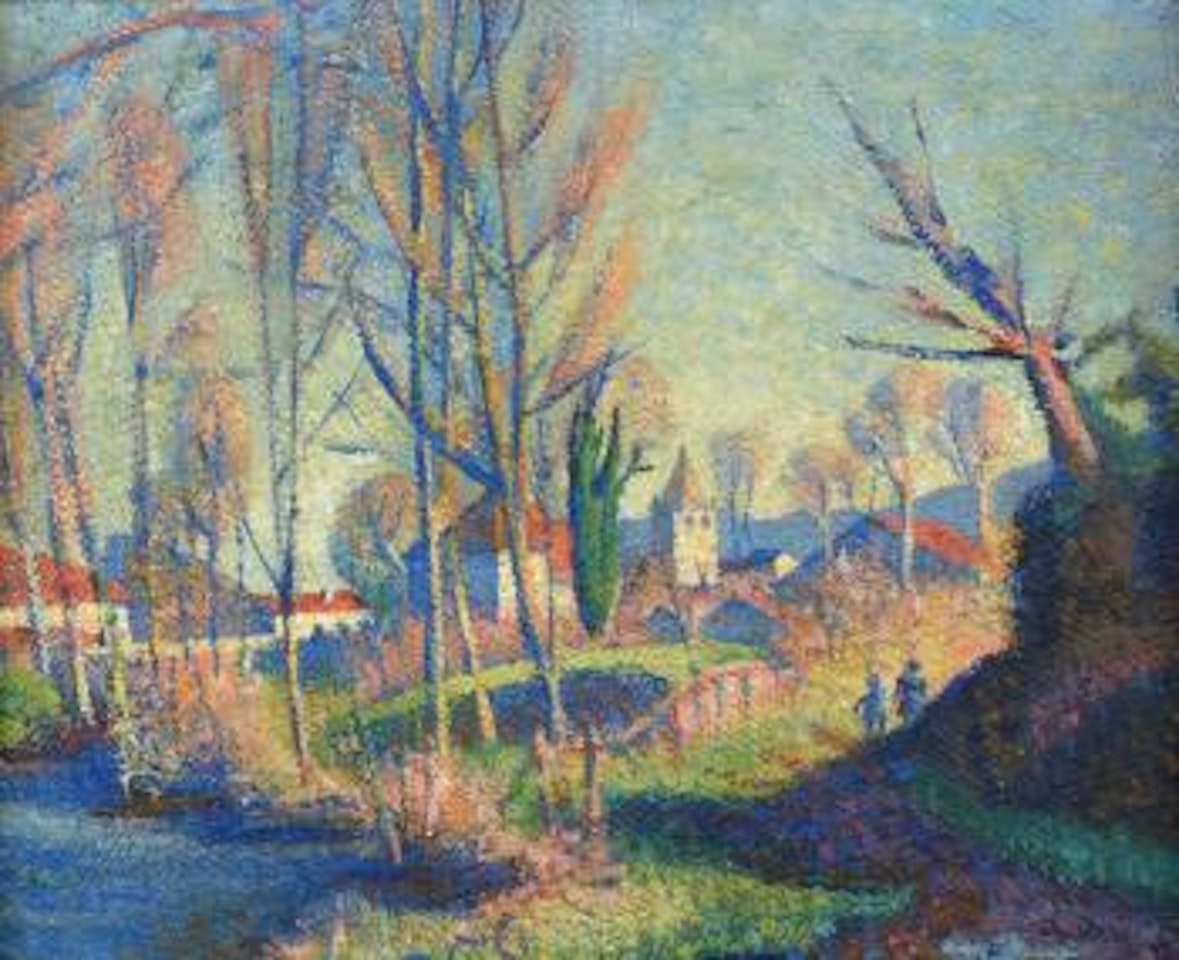 Près de Lagny by Maximilien Luce