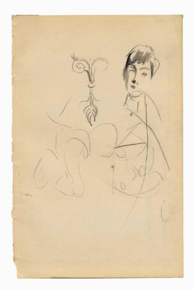 Foglio di studi by Giovanni Boldini