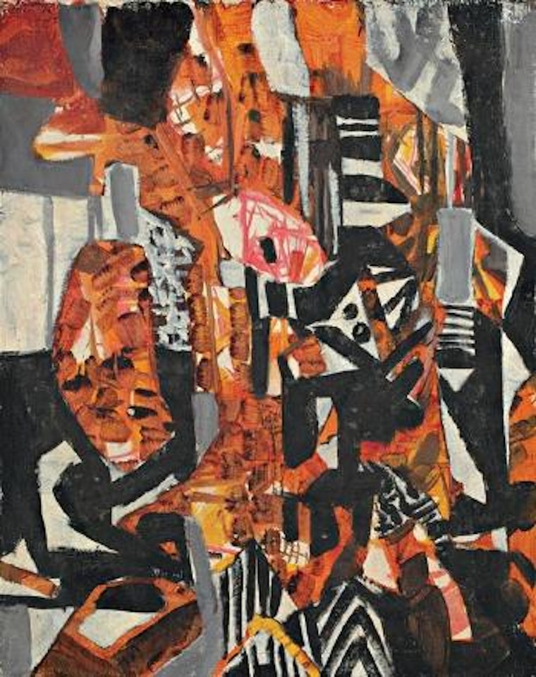 Orange composition by Avigdor Arikha