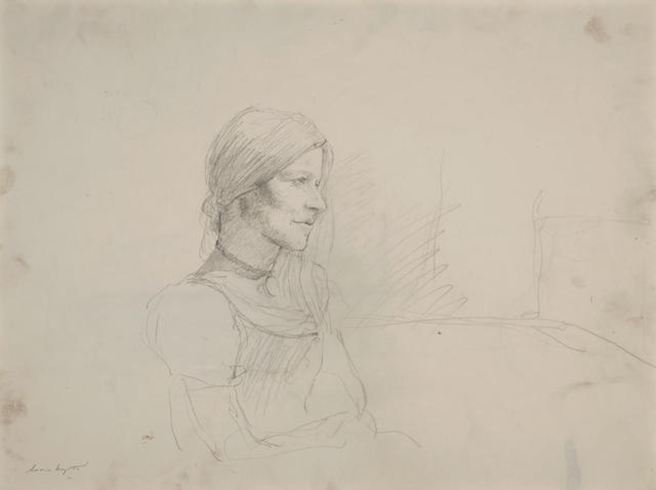 Peasant Dress by Andrew Wyeth