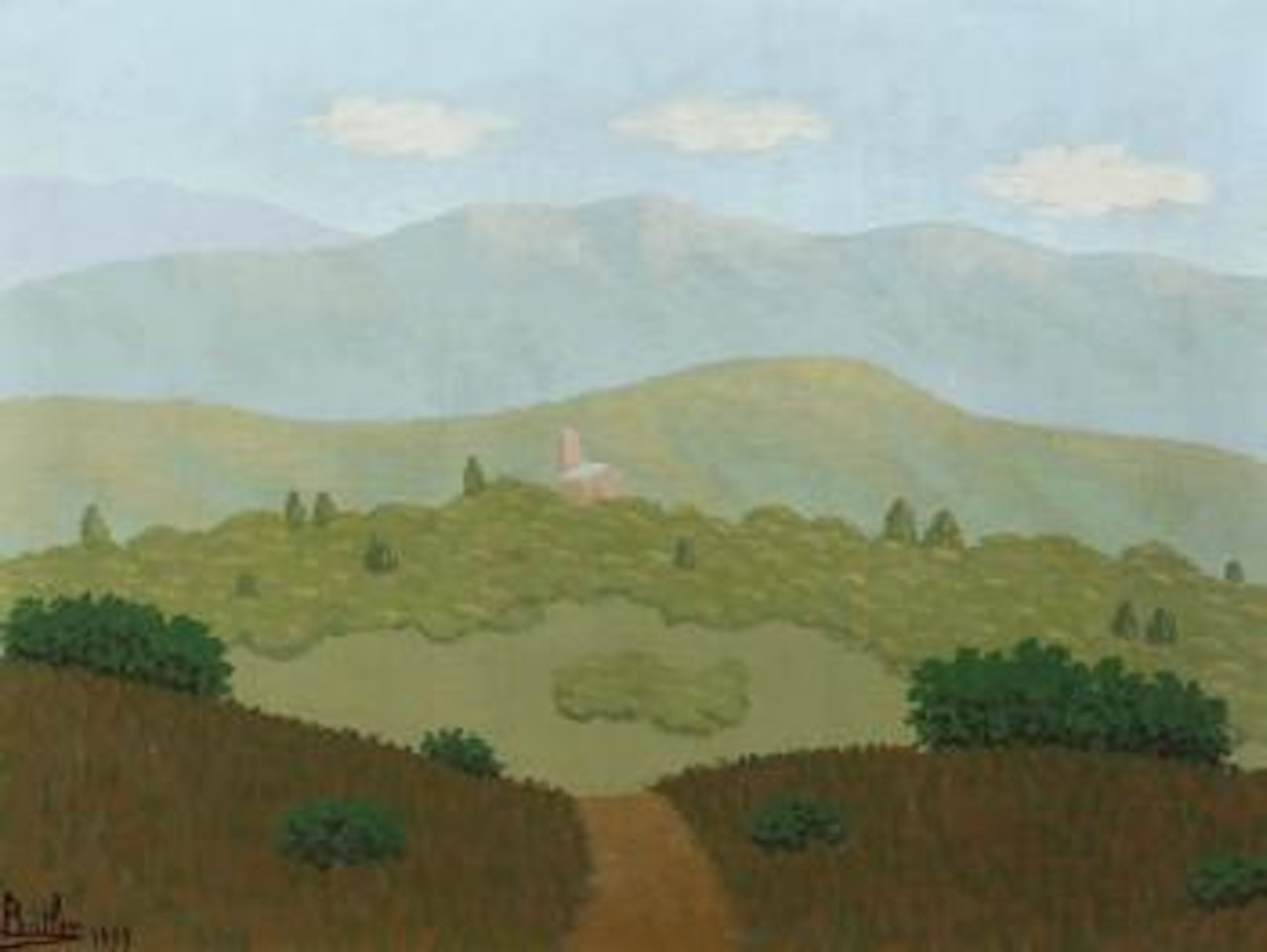 Paisaje de Unquillo by Fray Guillermo Butler