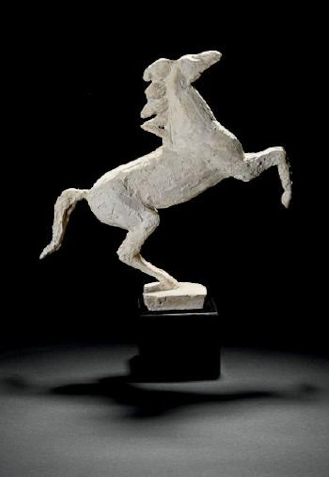 Cheval cabré sur terrasse by Diego Giacometti