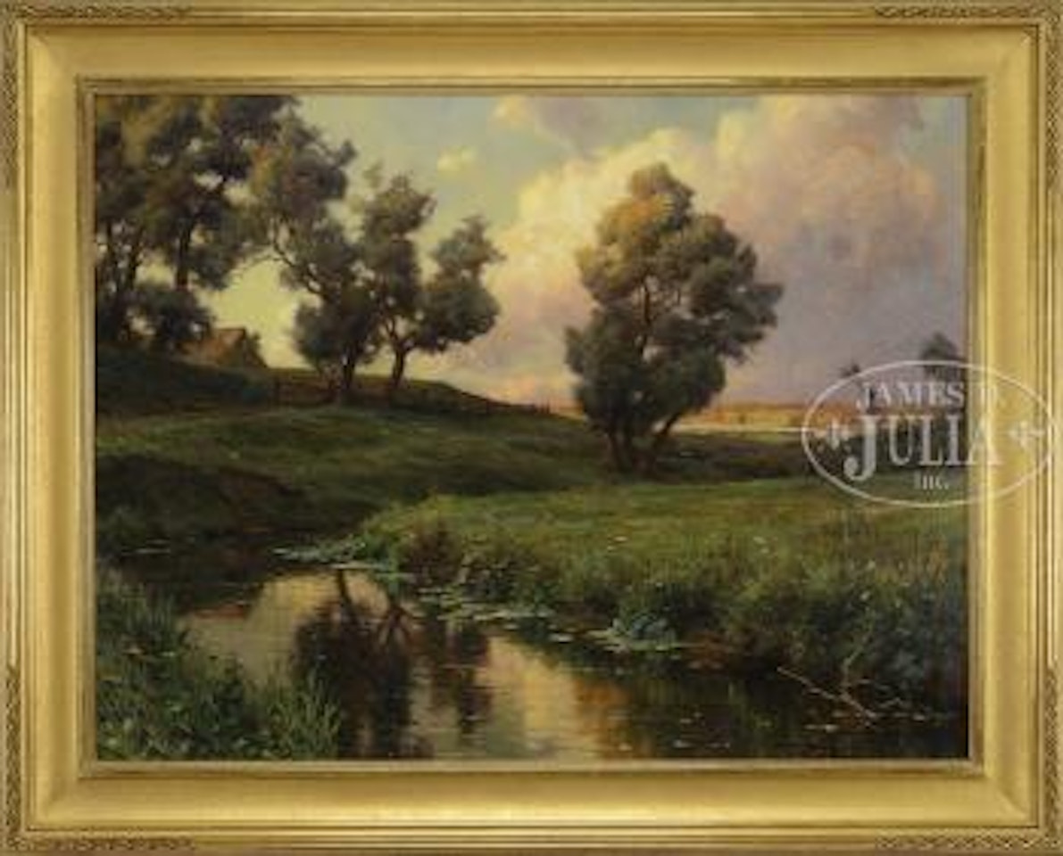 Moss Brook, Biddeford Pool, Maine by Louis Aston Knight
