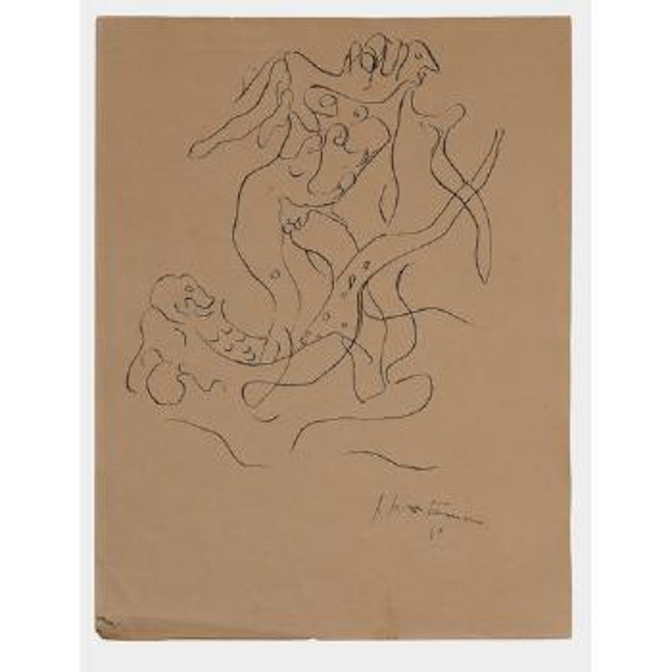 Figure by Lucio Fontana