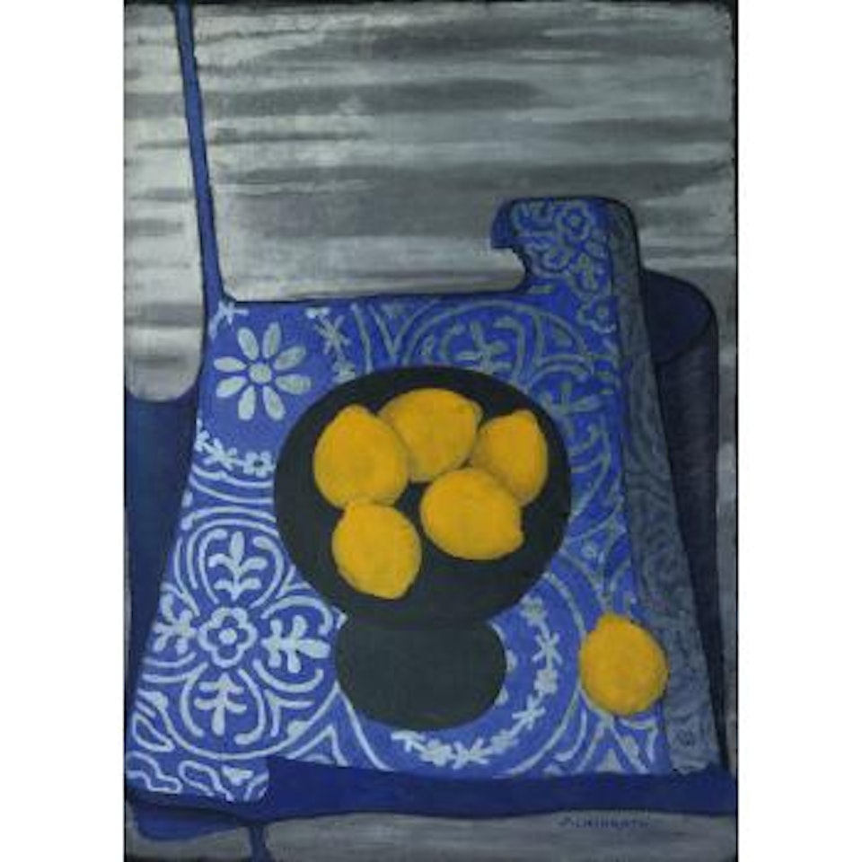 Limoni sull'alzata ,
1962 by Felice Casorati