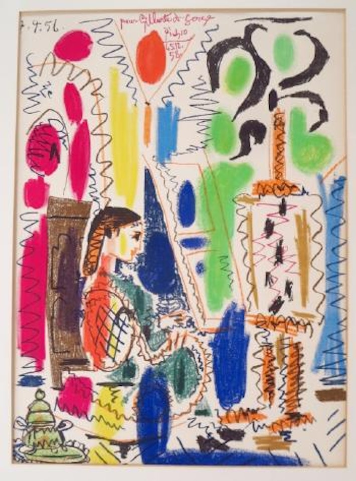 From the portfolio Dans lAtelier De Picasso ,
Printed
1957 by Pablo Picasso