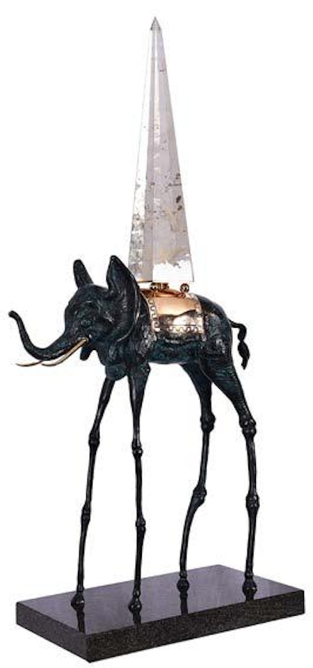 Space Elephant by Salvador Dali
