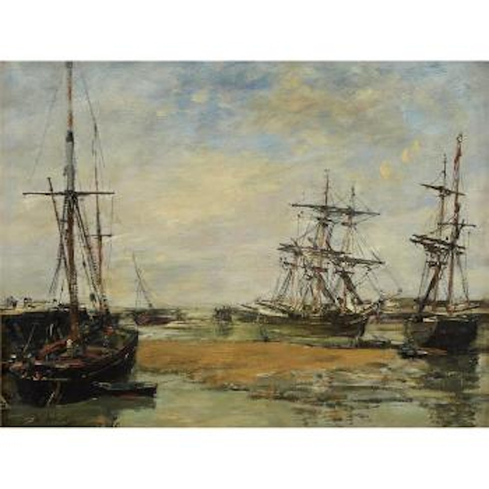 Environs de Trouville by Eugène Boudin