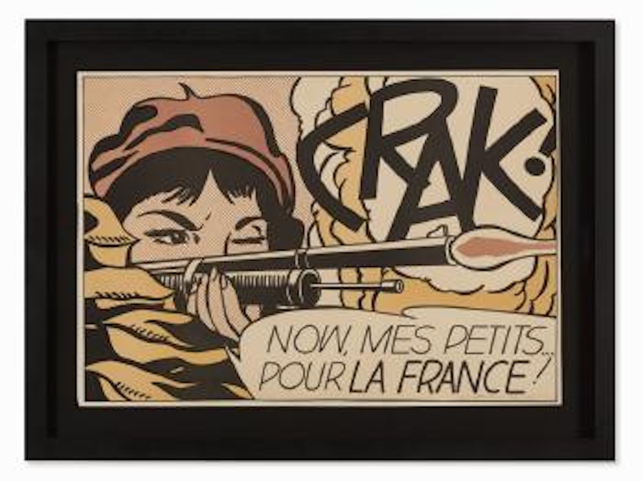 Crak! ,
1964 by Roy Lichtenstein