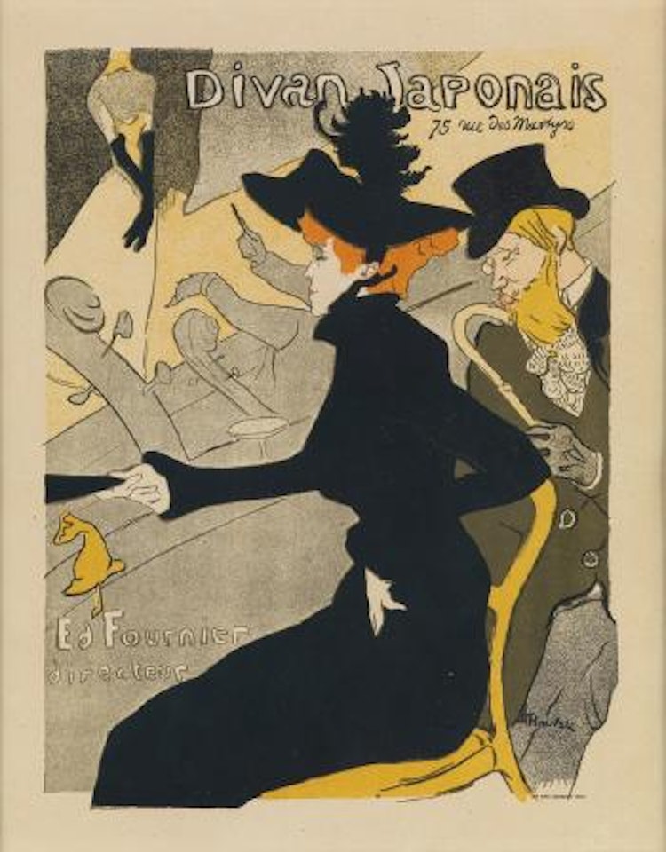 Divan Japonais by Henri de Toulouse-Lautrec