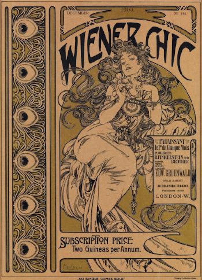 Wiener Chic by Alphonse Mucha