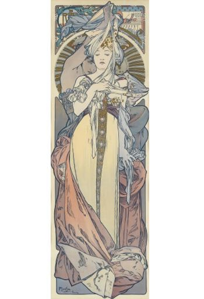 Oesterreich Auf Der Weltausstellung by Alphonse Mucha