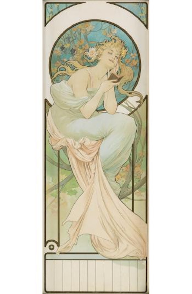 Calendar by Alphonse Mucha