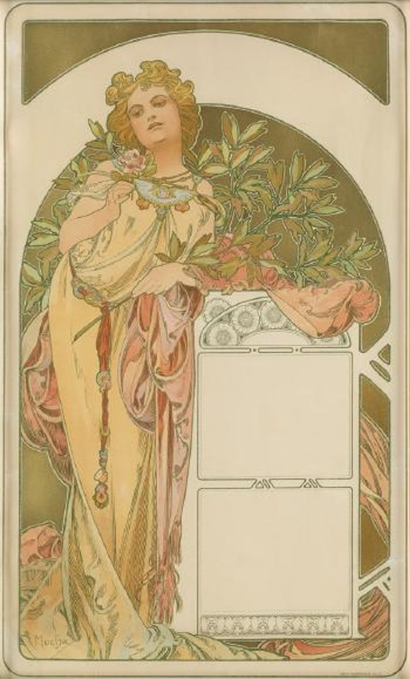 Calendar by Alphonse Mucha