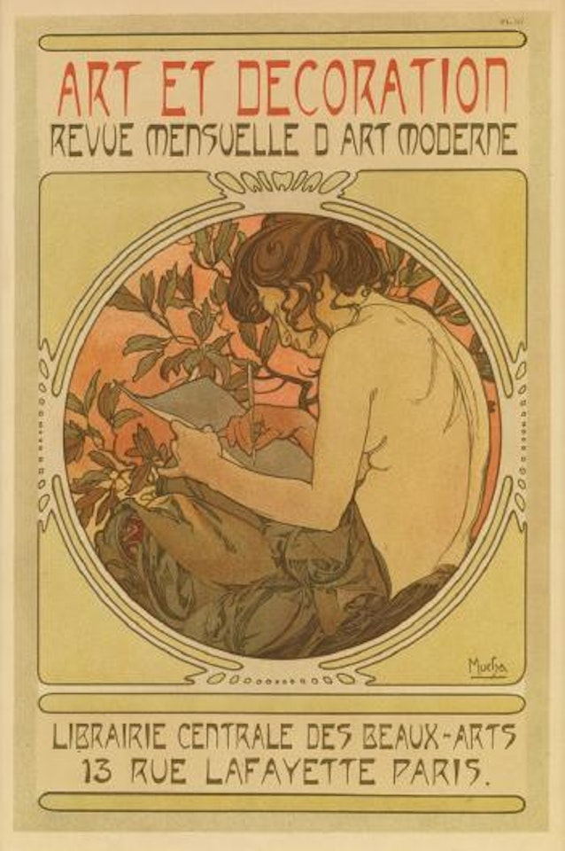 Art Et Decoration by Alphonse Mucha