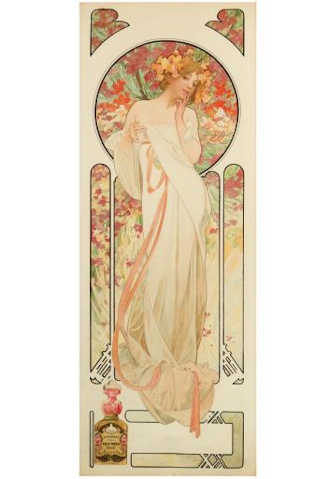 Parfumerie Gellé Frères / Sylvanis Essence by Alphonse Mucha