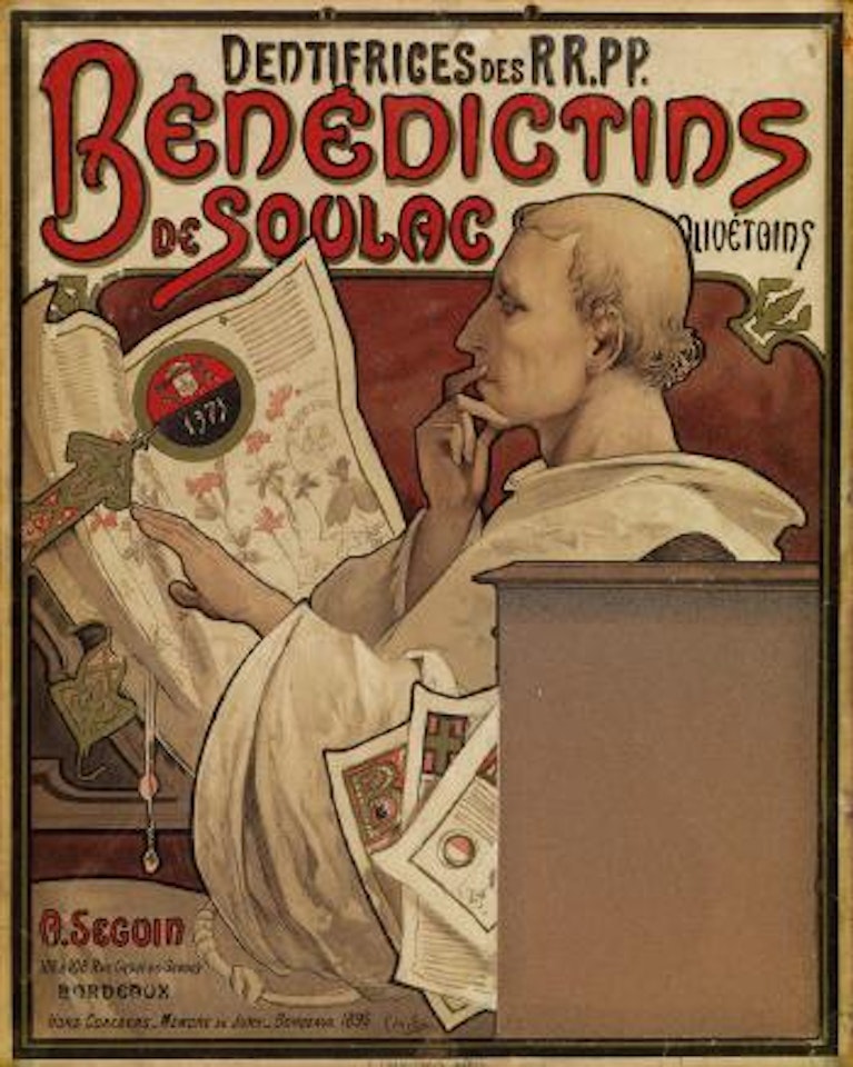Bénédictins De Soulac by Alphonse Mucha