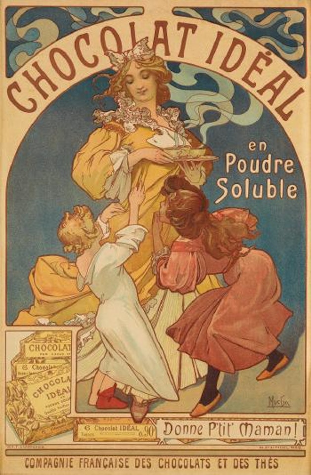 Chocolat Idéal by Alphonse Mucha