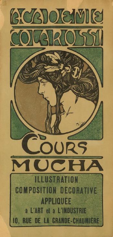 Academie Colarossi / Cours Mucha by Alphonse Mucha