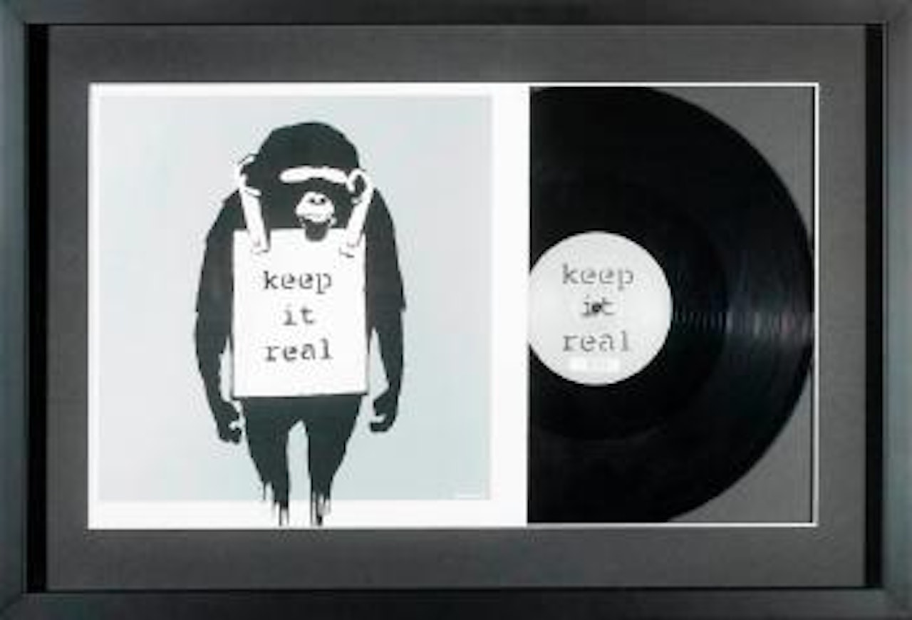 Keep it real ,
2008 by Banksy