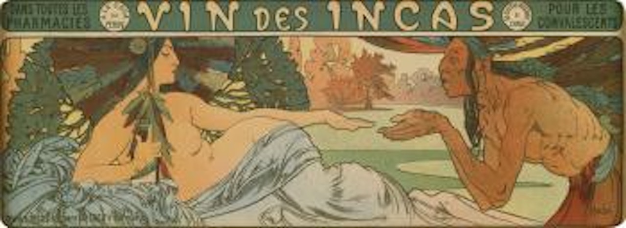 Vin Des Incas by Alphonse Mucha