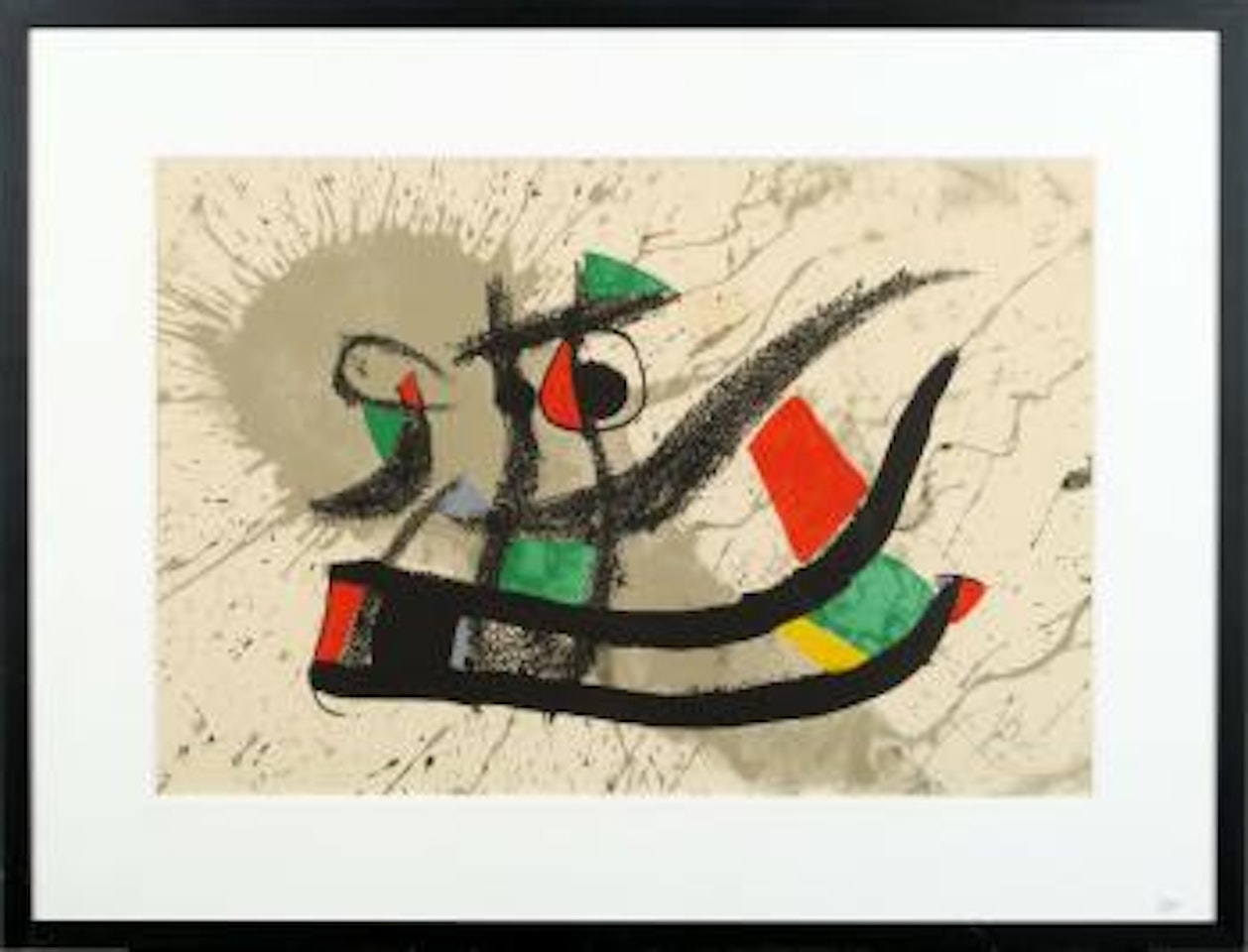 Hommage à Picasso by Joan Miró