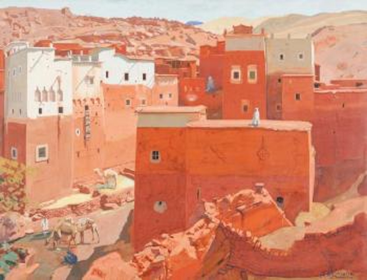 L'Abreuvoir d'Anemiter by Jacques Majorelle