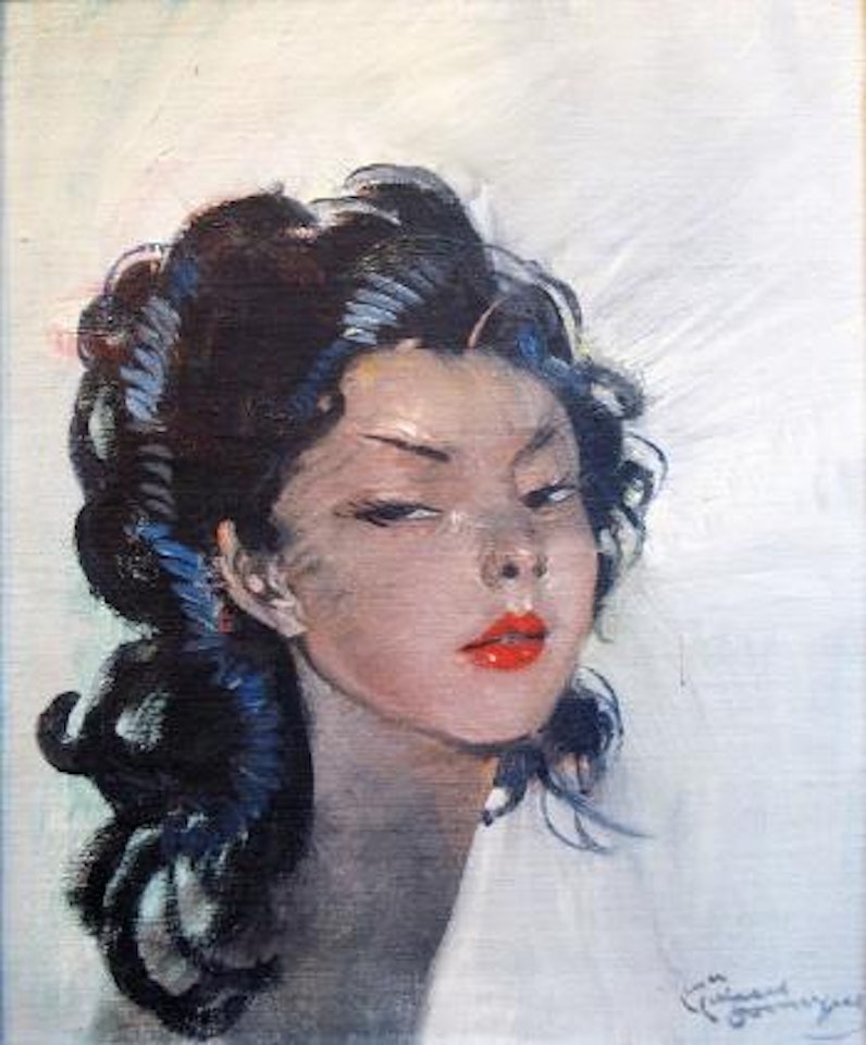 La jeune indoue by Jean Gabriel Domergue