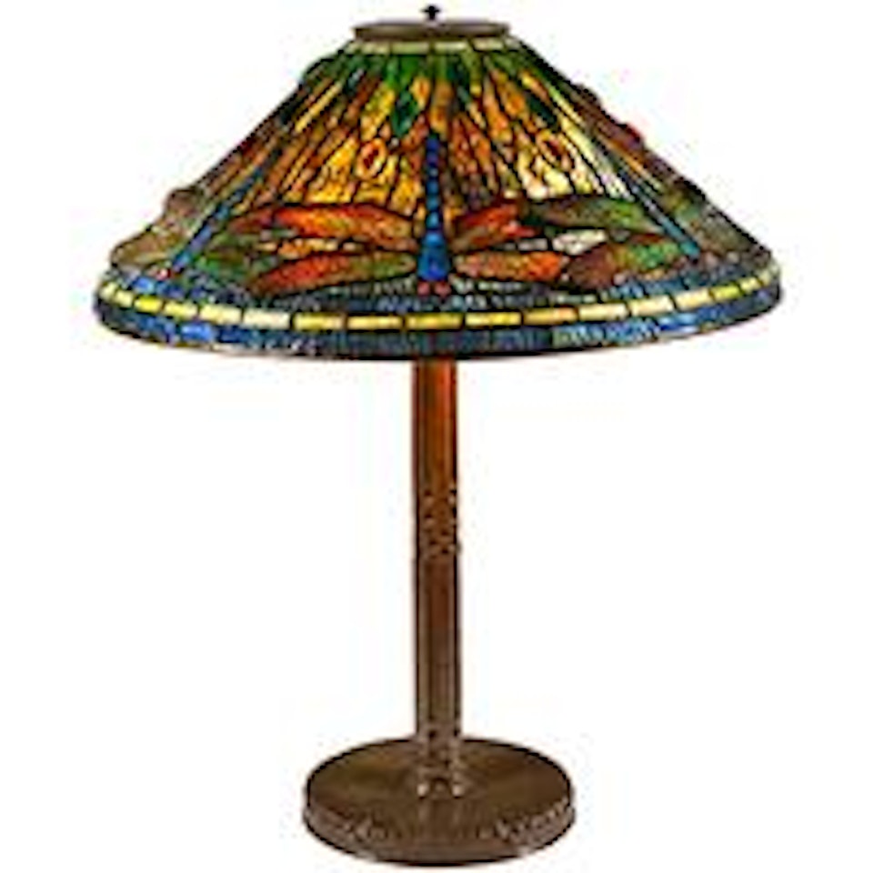 Dragonfly table lamp , by Tiffany Studios