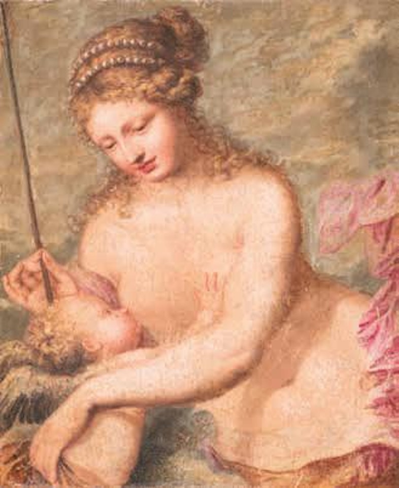 Venere allatta Cupido by Pietro Liberi