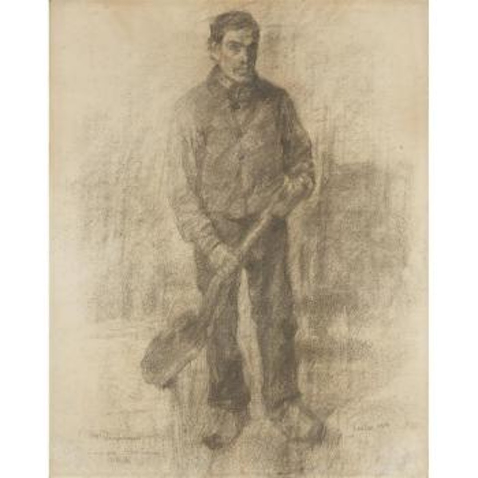 Un Charbonnier ,
1882 by James Ensor