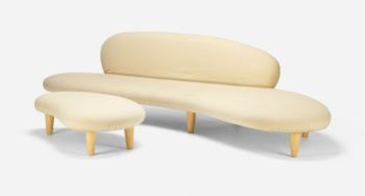 Freeform sofa and ottoman ,
1946
,
2002
Freeform sofa and ottoman ,
1946
,
2002 by Isamu Noguchi