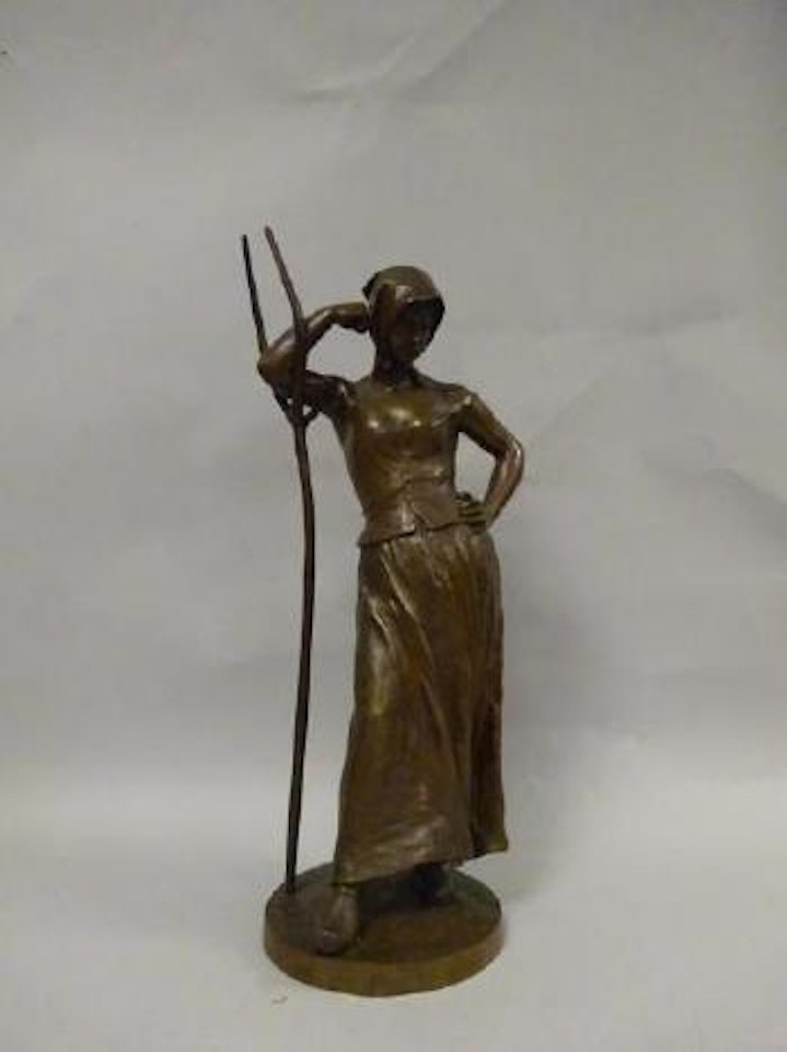 La faneuse by Alfred Boucher