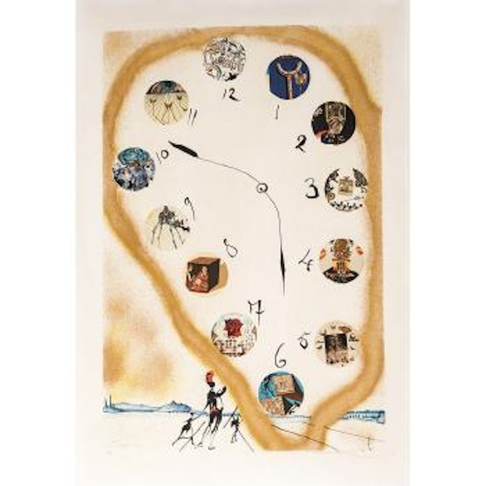 Time and space ,
1973 by Salvador Dali