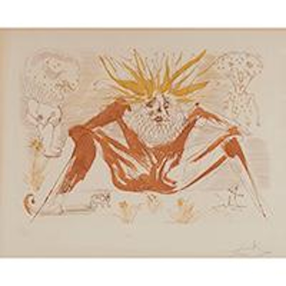 Le Fou (from Le Cirque) by Salvador Dali