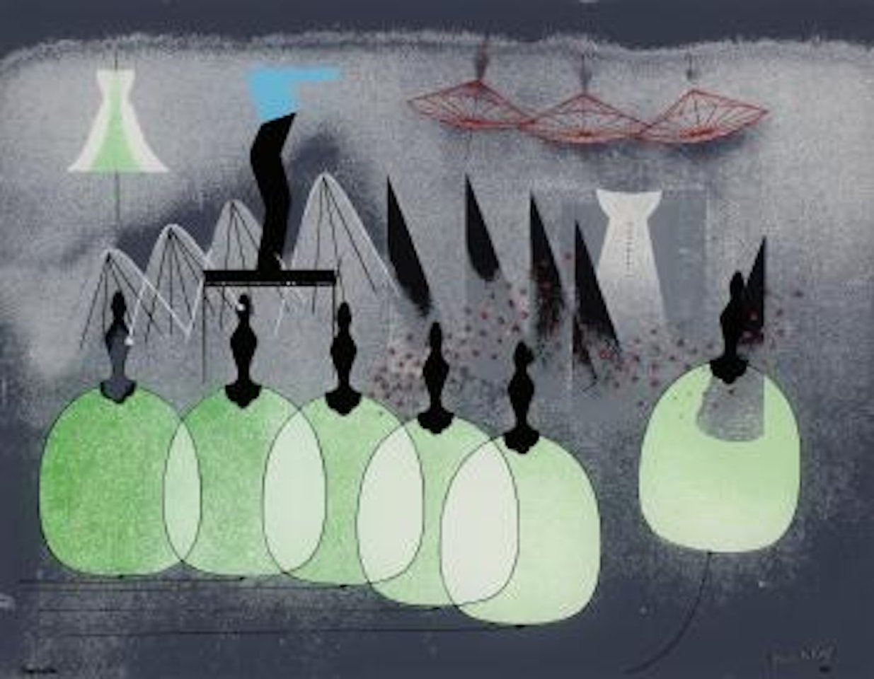 Seguidilla by Man Ray