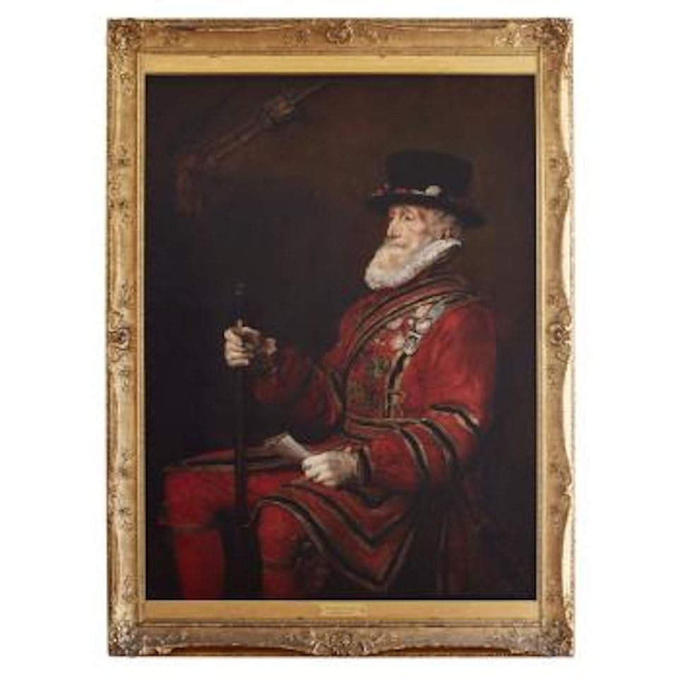 The Yeoman Of The Guard by John Everett Millais
