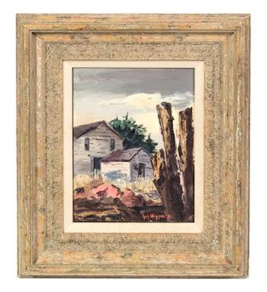 Untitled (View of a House) by Guy Carleton Wiggins